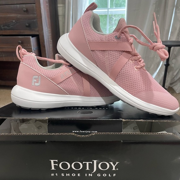 FootJoy Women's FJ Flex Golf Shoes Rose/Pink size 7.5 - Picture 1 of 5